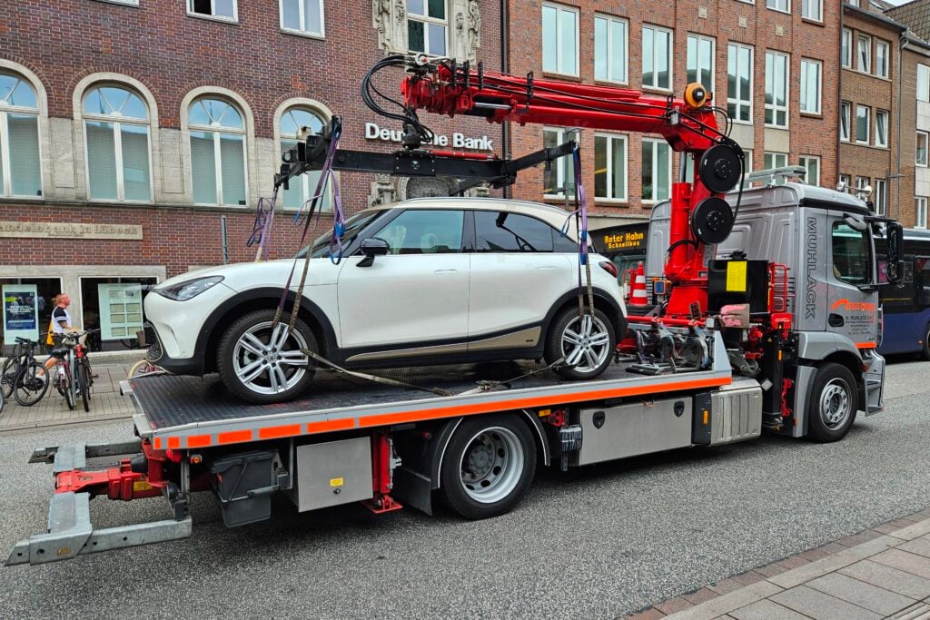 Flatbed tow trucks in Germany Towing Tow trucks in Germany 01